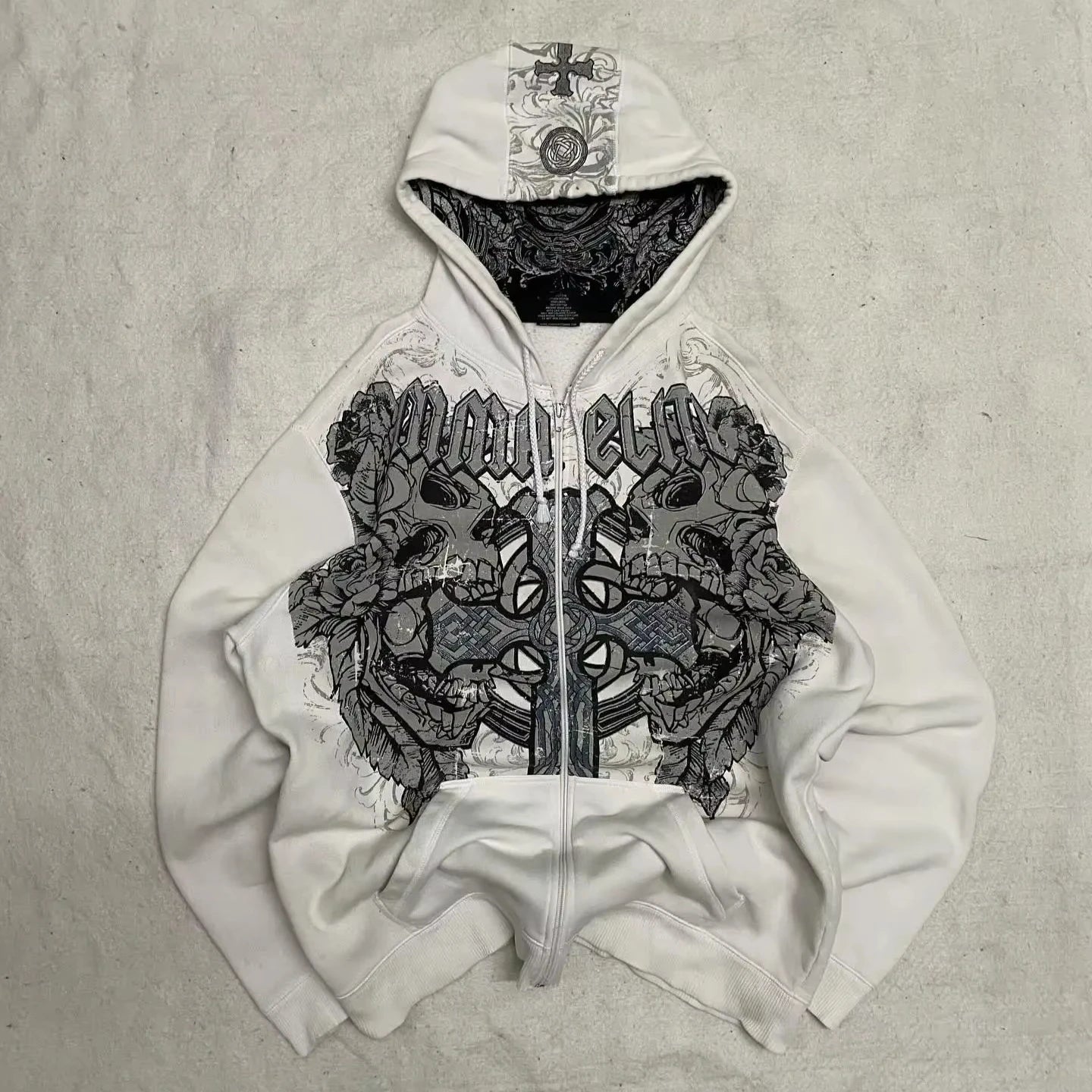 Sudadera Joker Vintage con Cremallera