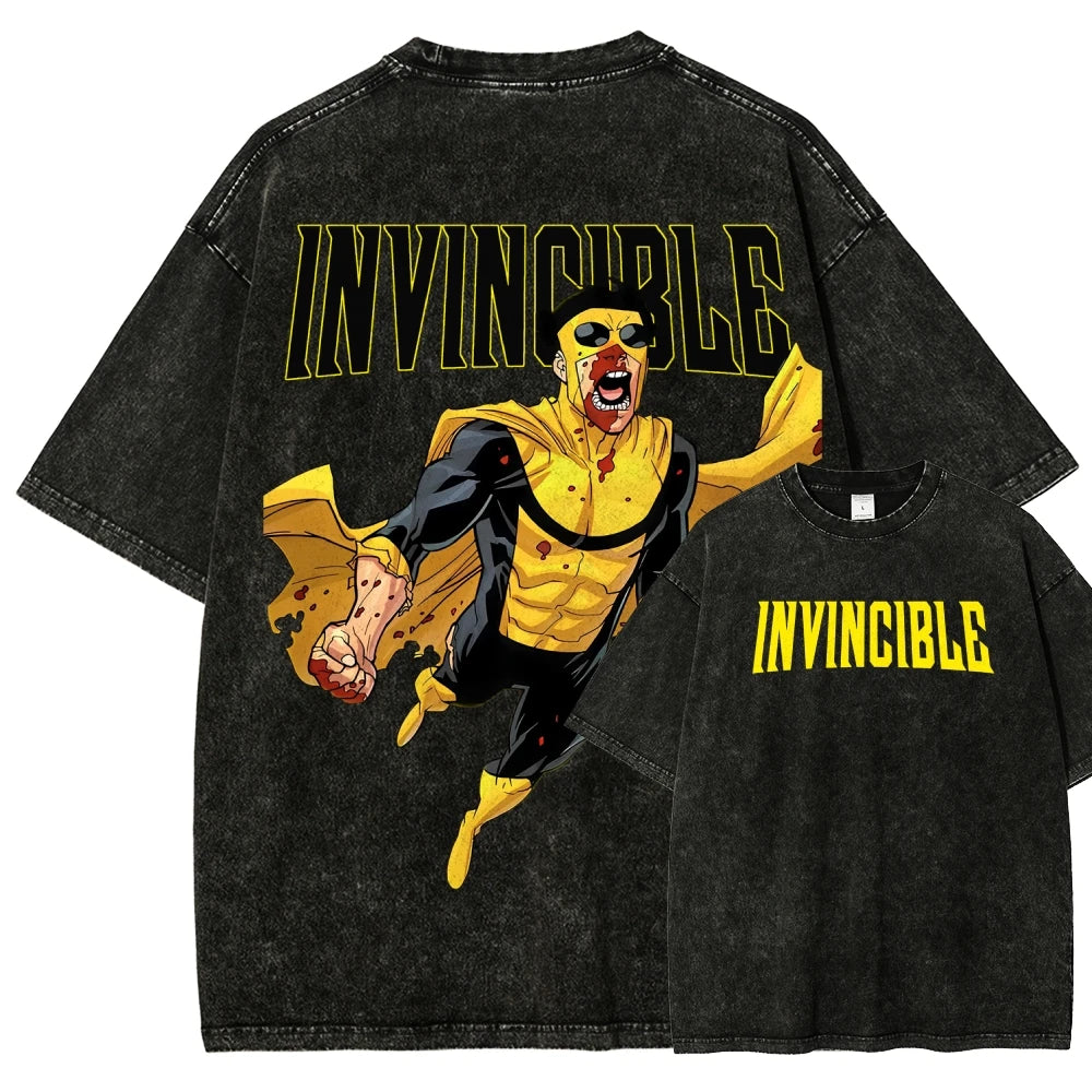 Invincible Anime Washed Tee