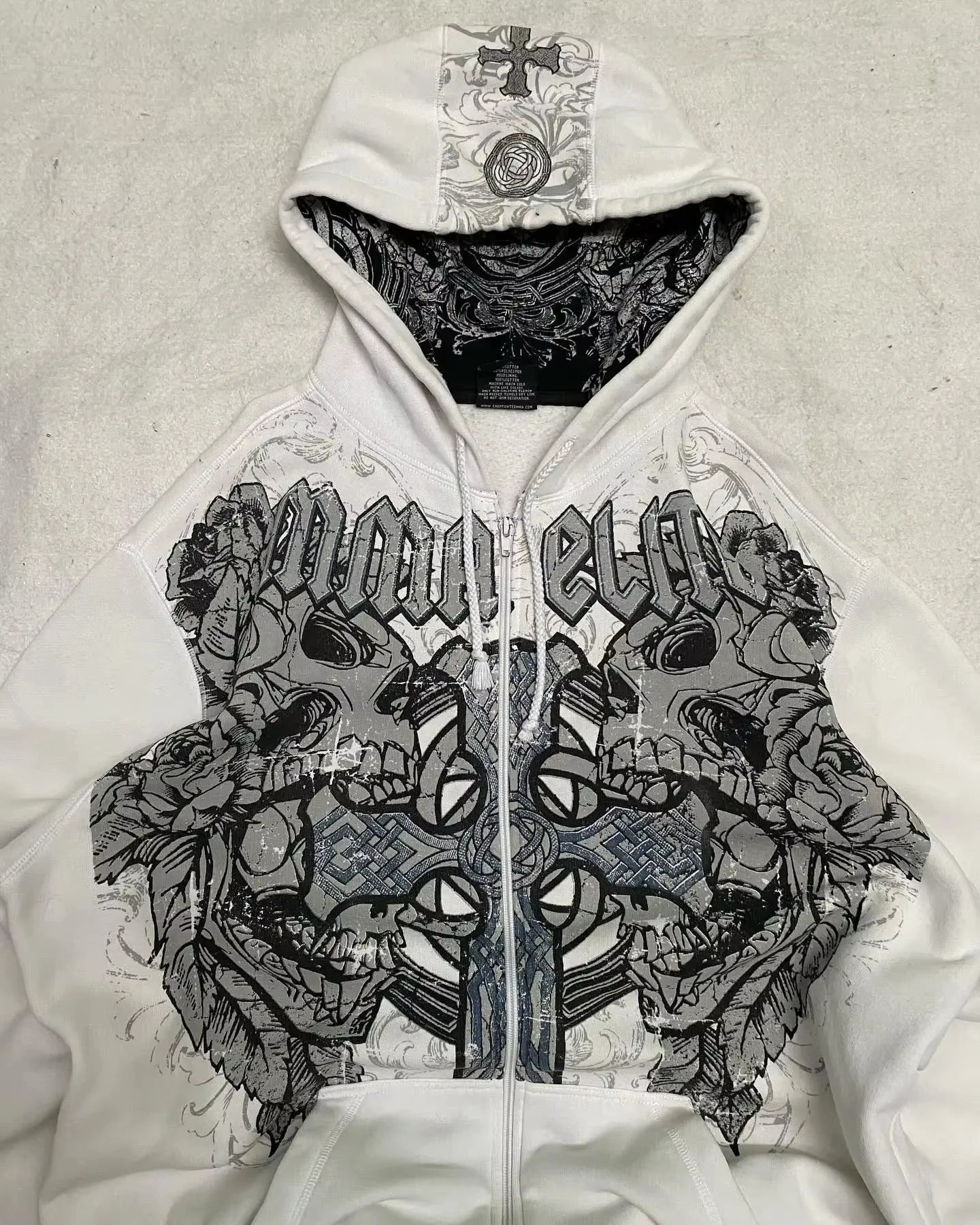 Sudadera Joker Vintage con Cremallera