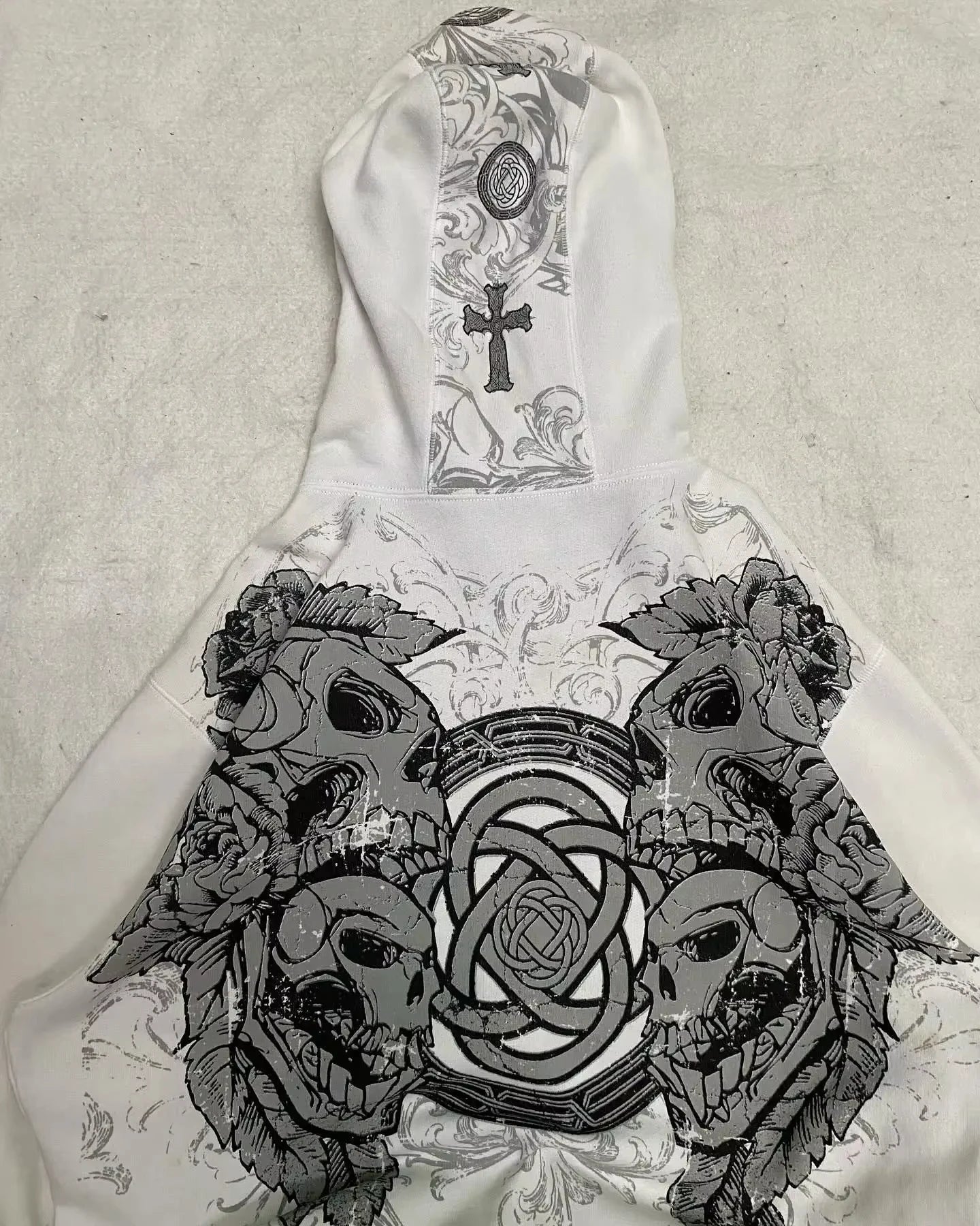 Sudadera Joker Vintage con Cremallera